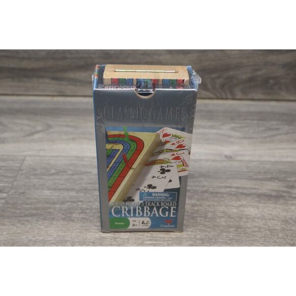 NEW Cardinal Industries Deluxe High-quality Solid Wood Folding Cribbage Set - Picture 12 of 12